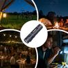 Mini Flashlights Rechargeable 1200mAh Battery Multi-Functional Adjustable Torch Light For Night Walking Fishing Hiking Traveling