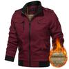 Stand Collar Jacket, Men's Washed Jacket, Cotton Military Suit, Outdoor Casual Jacket