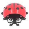 2PCS Kids Toothbrush Holder Wall Mounted Cute Ladybug Toothbrush Storage Organizer with Suction Cup