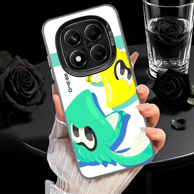 S-Splatoons Spiel Stoßfeste Handyhülle für Xiaomi Redmi Note 15 14 13 12 Pro Plus 11 11S 11T 5G Hülle Anti-Fall Fundas