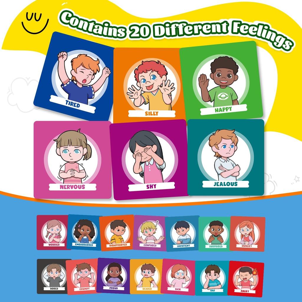 Feelings And Emotions Book For Kids A Fun Flipbook for Emotional Awareness Social Emotional Book for Kids About Feelings