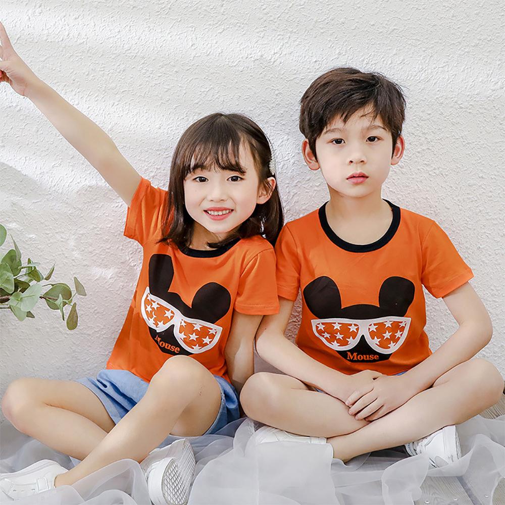 TIANRUN Boys Girls Clothes Cartoon Rabbit/Cat/Butterfly/Sailboat Print Sports Short Sleeve Tops T-Shirt Blouse Toddler Kids TIANRUN Boys Girls Clothes Cartoon Rabbit/Cat/Butterfly/Sailboat Print Sports Short Sleeve Tops T-Shirt Blouse Toddler Kids