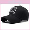 Trendy Embroidered Facial Expression Baseball Cap With Sunblock For Casual Wear And Sun Protection