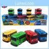 High-quality Mini Bus In Nine Colors With Working Doors Educational Toy Set