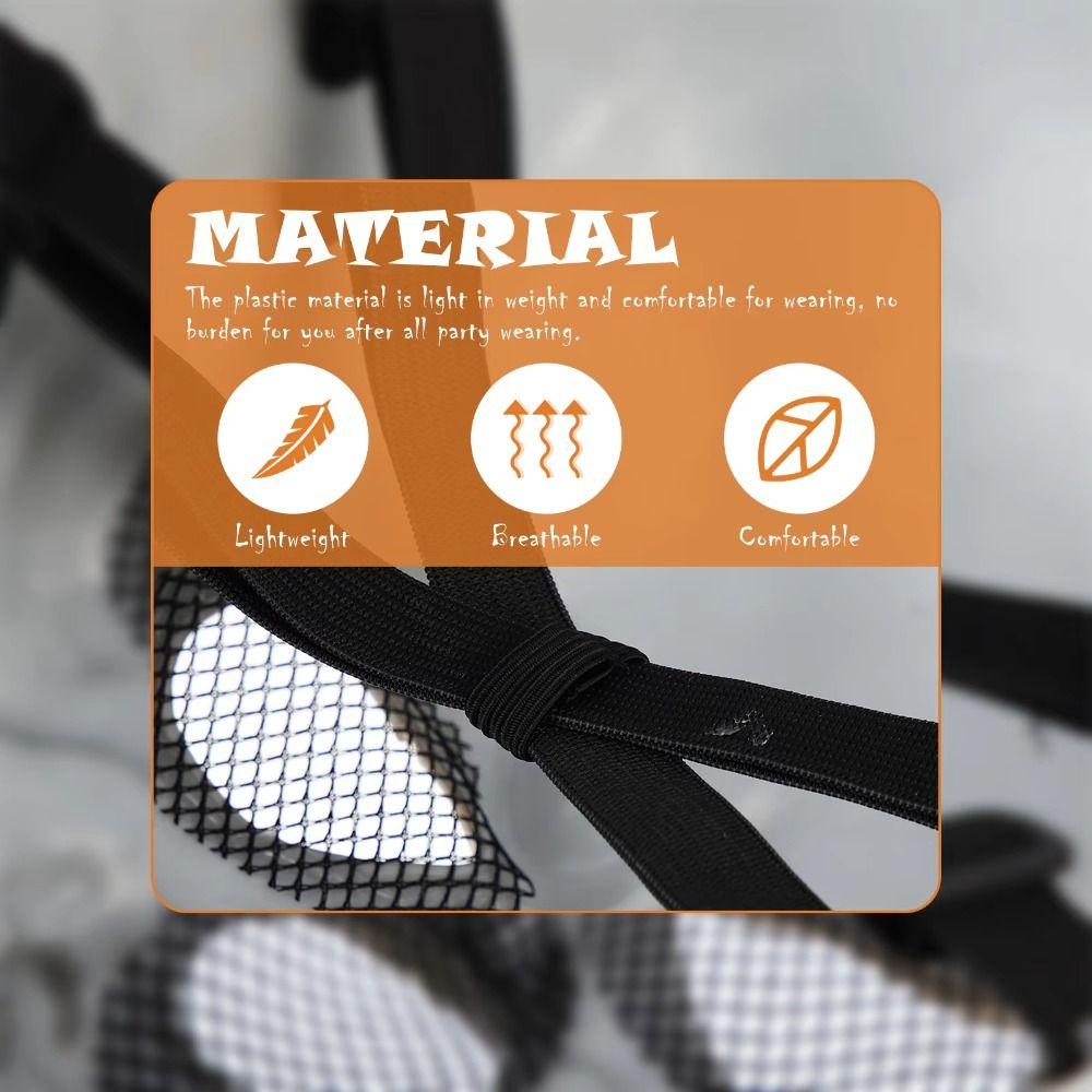 Adjustable Moving Mouth Skull Mask Bloody Effect Scary Skull Headgear  Masquerade Party