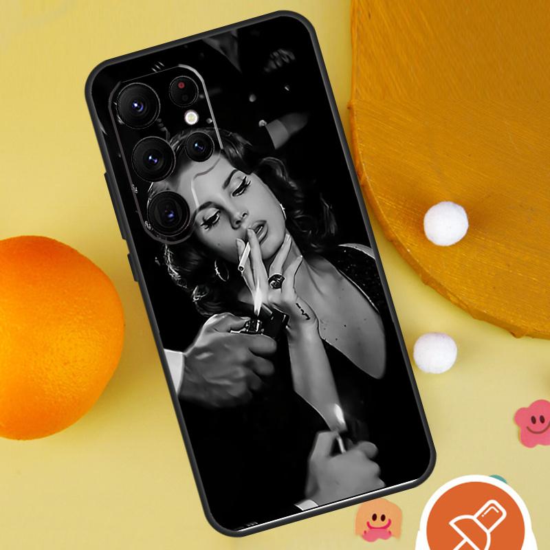 Lana Del Rey Lust for Life Case For Samsung Galaxy S22 S23 Ultra S20 FE S21 FE Note 10 20 Ultra S8 S9 S10 Plus Cover