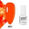 GELPOLISH Nail Art Set: Base, Top Coat, Transparent & White Gel Polishes