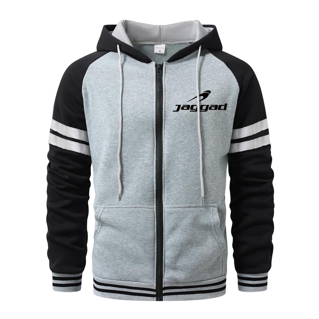 "Jaggad"Hoodies for Men Cardigan Zip Hoodies Hooded Pocket Sports&Outdoor Men's Fashion Hoodies & Sweatshirts Streetwear Casual  Men's Coats