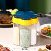 Creative 5 In 1 Seasoning Jar Household Moisture-Proof Spice Rack Outdoor Camping Seasoning Bottle Kitchen Gadget