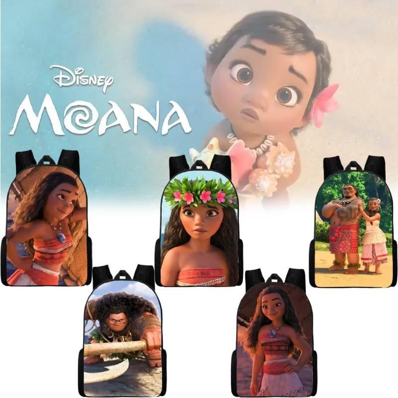 Moana Ocean Character Kids Backpack Set With Durable Waterresistant Material For School Use
