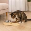 Stainless Steel Pet Food Bowl Leakproof Pet Dog Feeder Simple Dog Food Dispenser  For Cats Dogs
