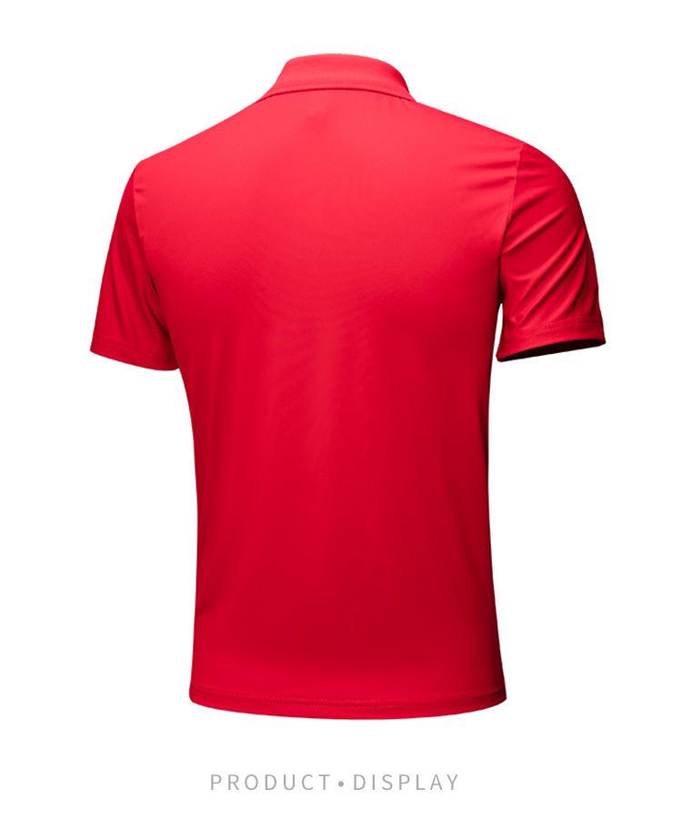 Quick-Dry Ice Silk Short Sleeve Polo - Summer Workwear & Promotional Shirt