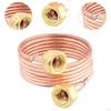 Klimatyzator Chłodziarka Rurka Miedziana Kapilarna DIY Kompaktowe Rurki Cewki dla