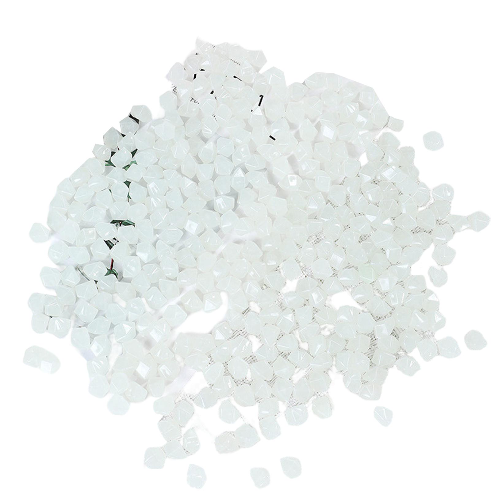 

Fish Tank Landscaping Colored Stone Underwater Paradise Diamond Shaped Luminous Stone