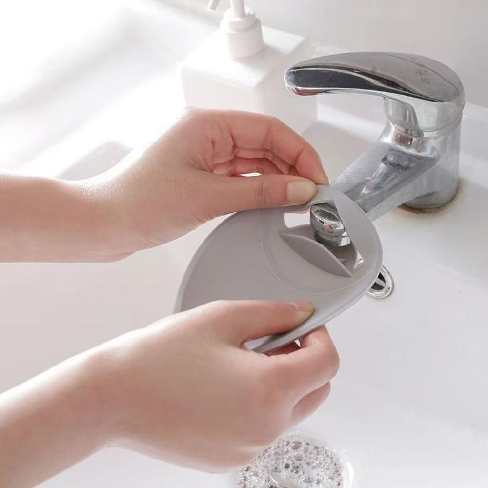 3PCS Kids Sink Faucet Extender Hand Washing Device Easy Use Water Saving Guide for Children Bathroom Kitchen Accessories Kitchen