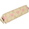 Coach Pencil Case 20 Heart Print Logo Coated Canvas And Leather Small Storage Bag Women Pencil Case Gold Light-Khaki Pink CP380-IMOTV