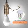 E26 Vintage Ceiling Light Holder Pendant Lamp Socket Pull Chain Lamp Base Ceiling Mounted Bulb Holder DIY Industrial Lighting