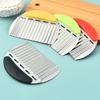 Ergonomic Handle French Fries Cutter Wave Shape Potato Slicer Crinkle Cutter  Cutter Tools