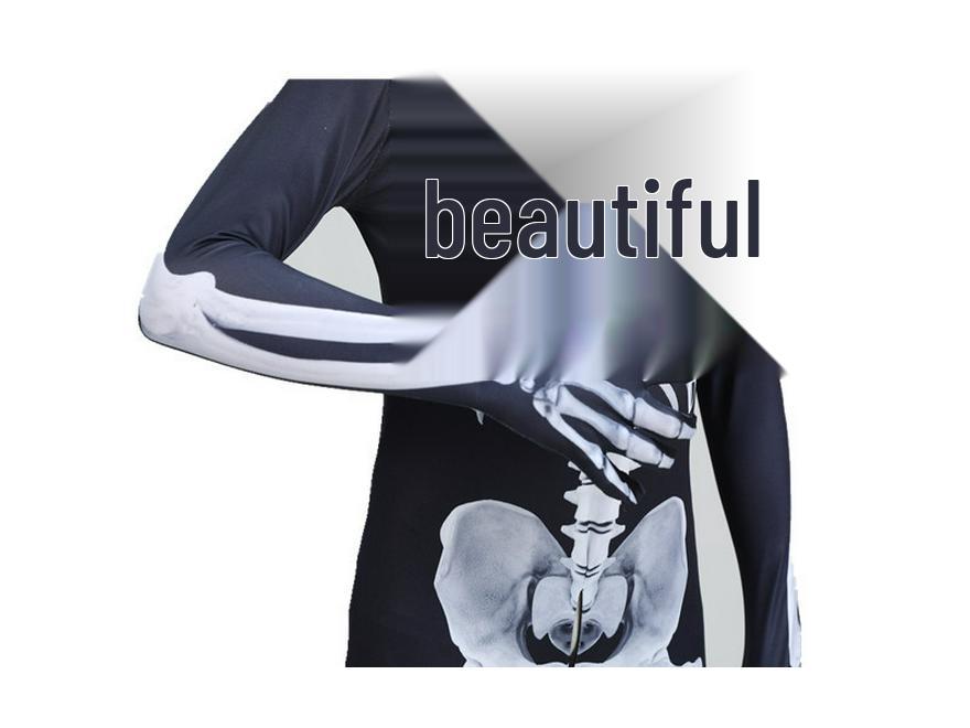 Spoof Skeleton Jumpsuit: Halloween Cosplay & Parent-Child Party Costume