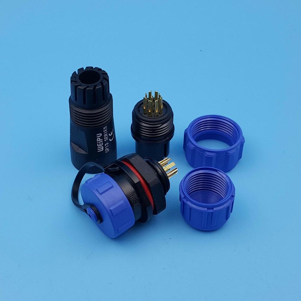 High Quality SP13 Panel Mount Connector IP68 Waterproof 2/3/4/5/6/7 Pin