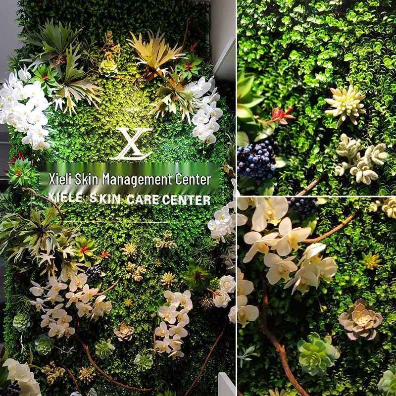 3D Bionic Plant Wall Decor - Indoor/Outdoor Artificial Greenery & Flowers