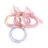 Multilayer Silicone Gold Powder Bracelet Ribbon Set Ladies Bow Christmas Bracelet Bracelet