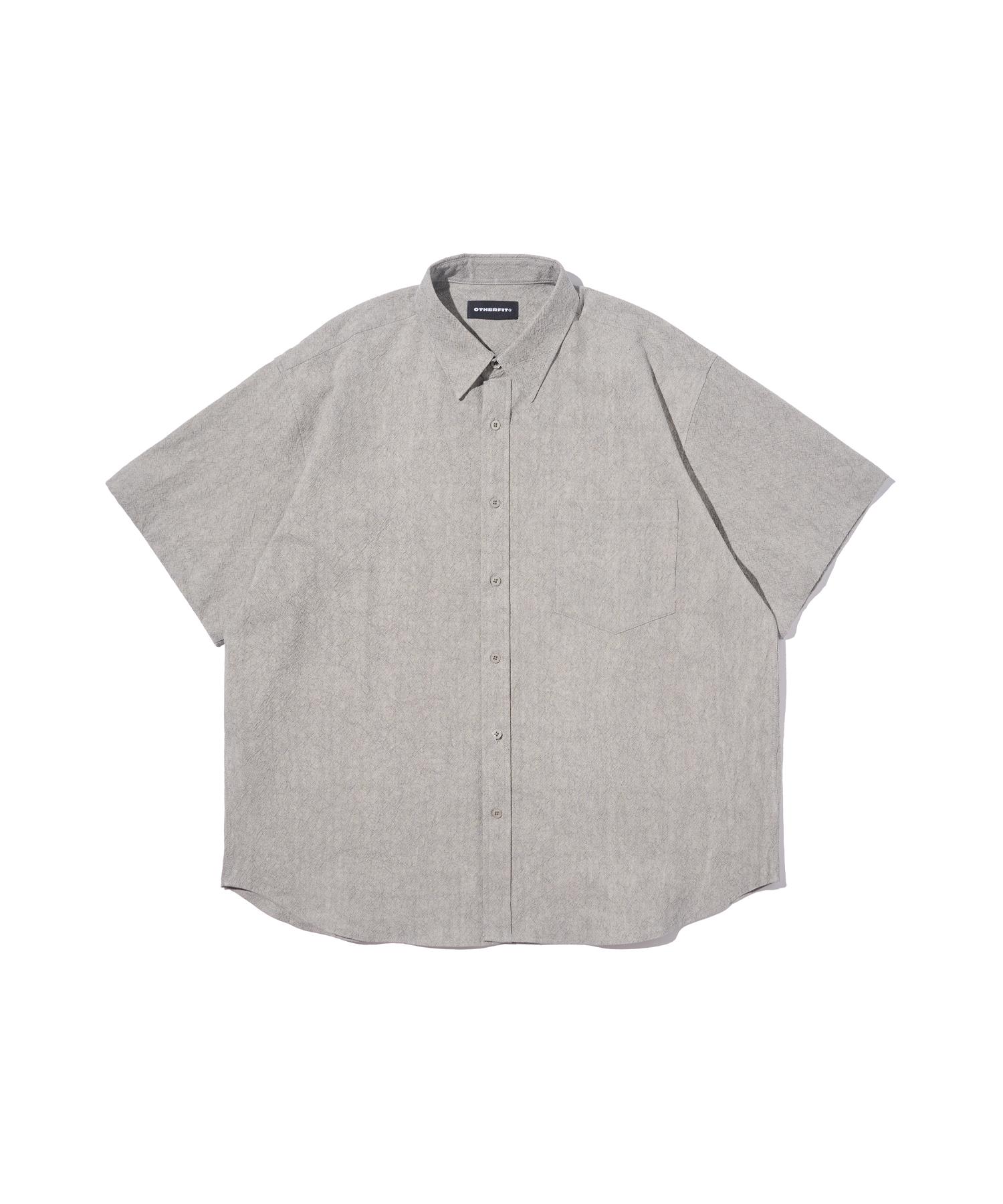 Ader Fits Pigment Single Short Sleeve Shirt (Grey) Free