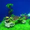 M-Modern-Künstliche Brücke Aquarium Fischbecken Dekoration Harz Aquarium Dekorationen Künstliche Landschaftsgestaltung Felsengarten Brücke Fischbecken