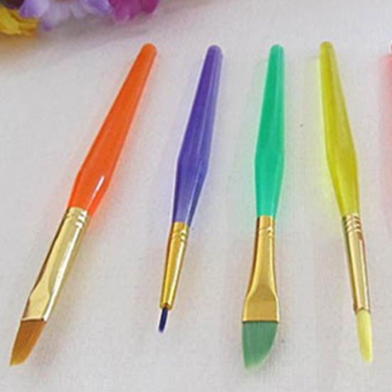 6 Stück Kuchen Vereisung Dekorieren Malpinsel Fondant Abstauben Zuckerkunst DIY Werkzeug