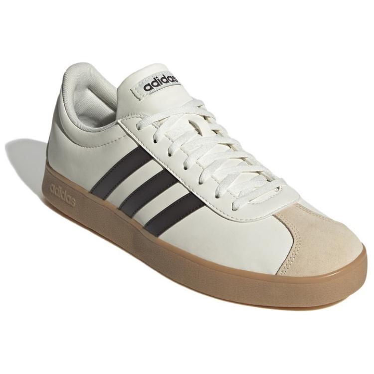 Adidas Court Base Comfortable Versatile Low-Top Skate Shoes Unisex Sneakers Gray White JH6339