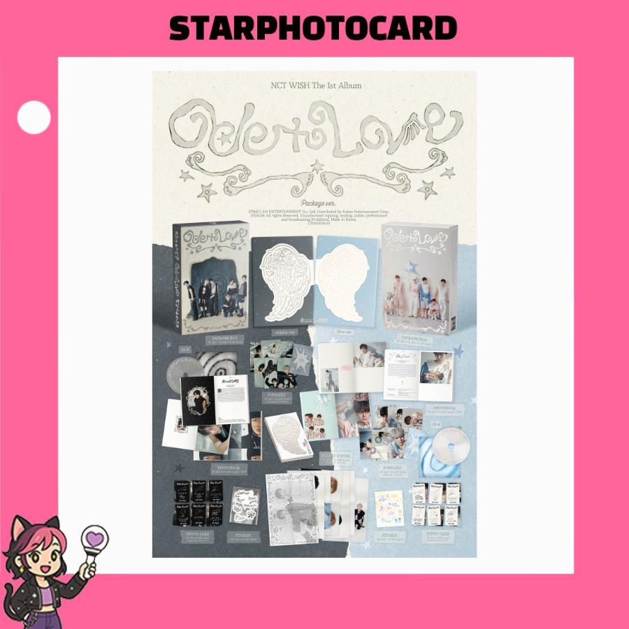 [ PRE-ORDER ] NCT WISH - 1st Album : Ode To Love [Package Ver.] [2-Type Set]