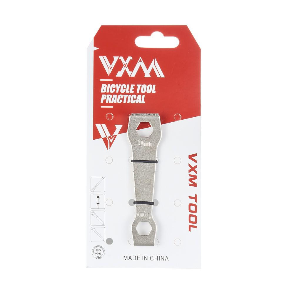 

Инструмент для снятия винта передней звезды горного/шоссейного велосипеда Crankset Bolt Wrench серебряный