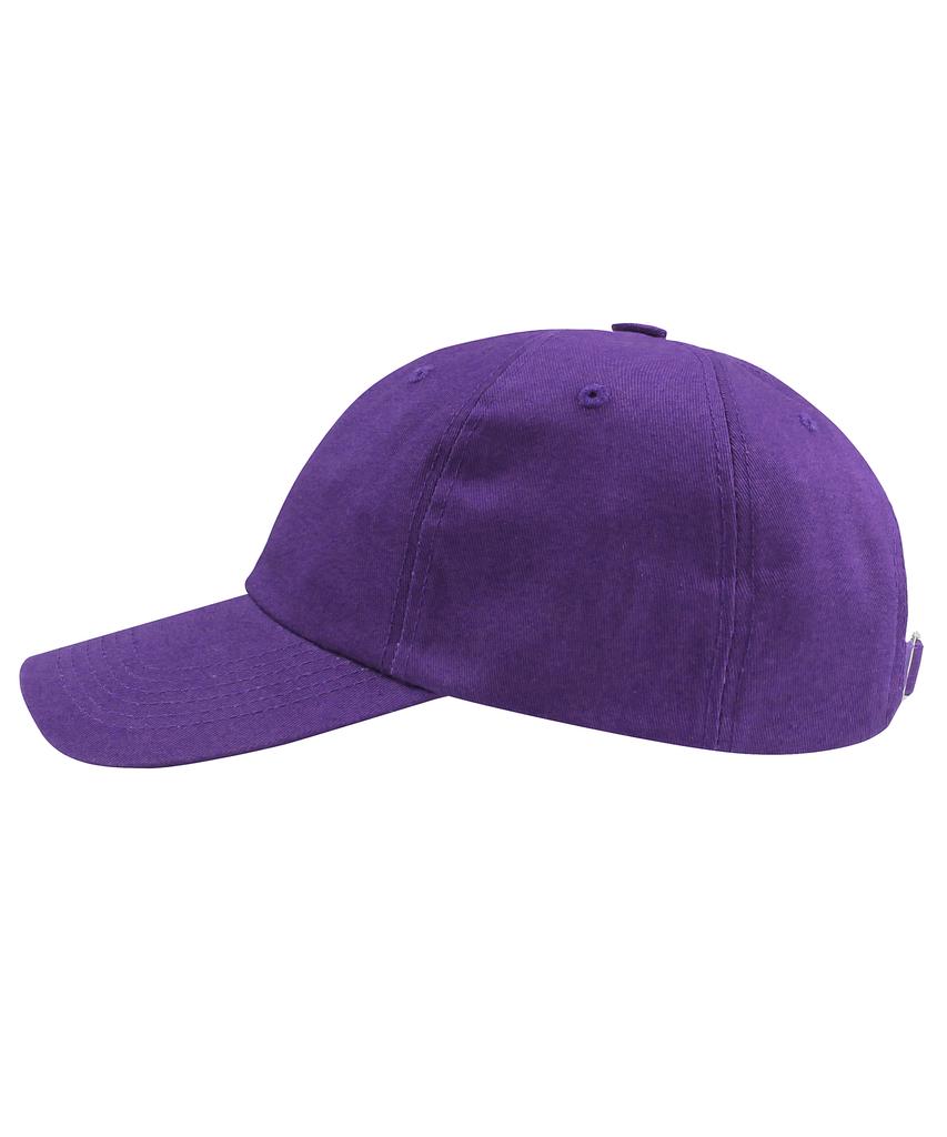 GRAVER [Unisex] Flower Dot Embroidered Ball Cap_Purple