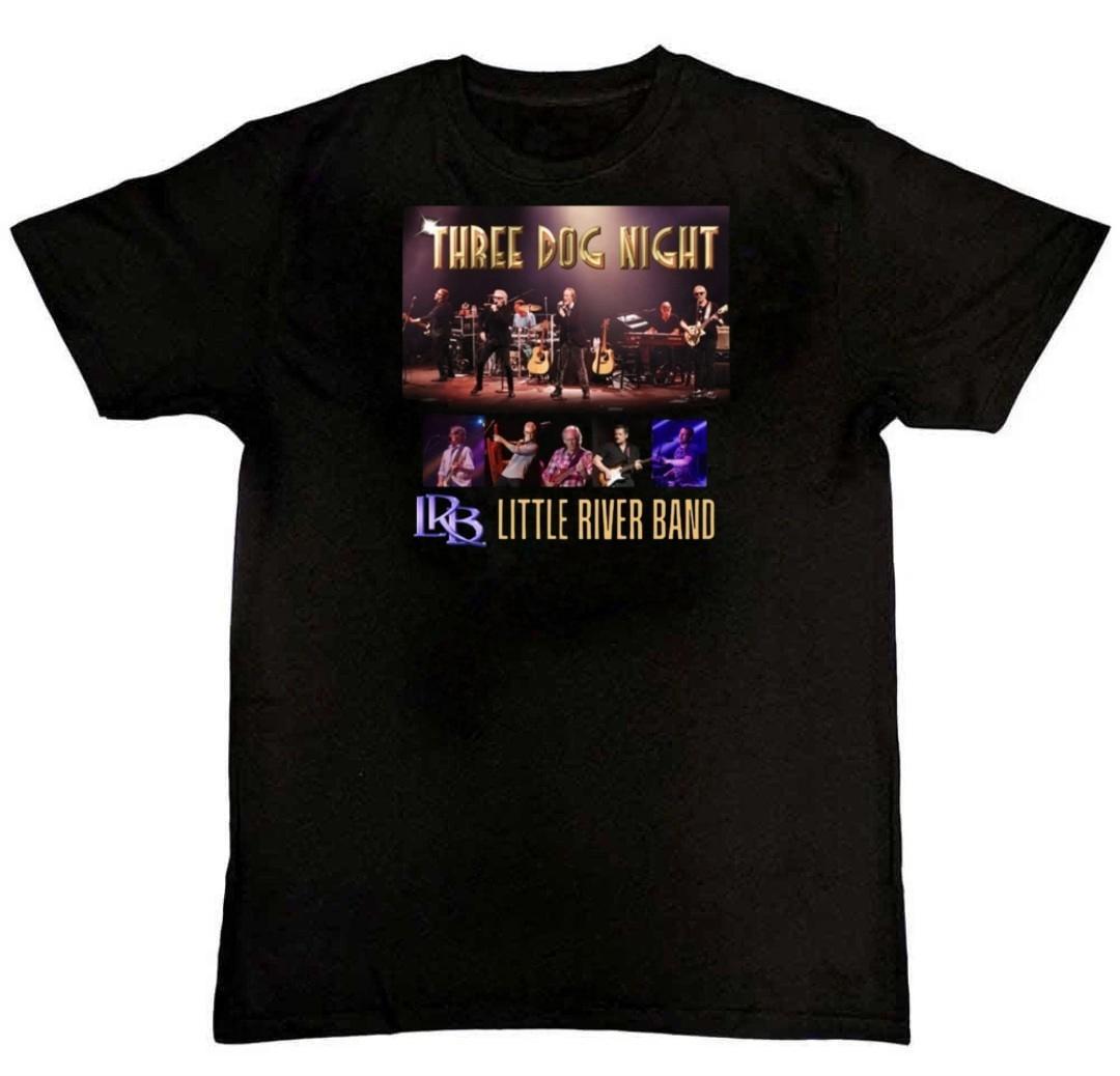 HOT 2025 Three Dog Night Little River BAND T-Shirt S