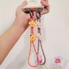 Mobile Lanyard Braided Wrist Cord Personalized Student Adjustable Length Portable Chain for Men and Women  Phone Strap  Charm