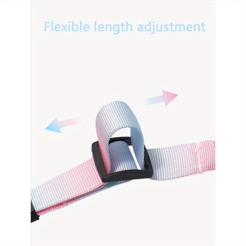 1pc Pet Car Safety Leash, With Elastic Shock Absorbing, Rainbow Style, Suitable For Pets Riding In Car
