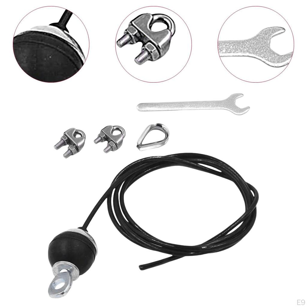 Nastavitelný lanový systém pro fitness kladku a stahování horní kladky