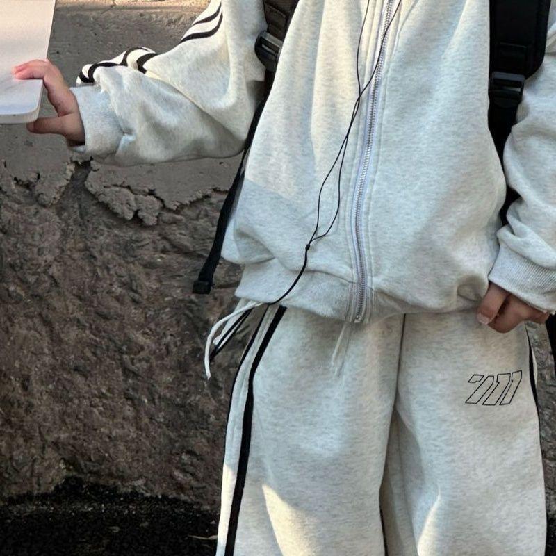 Chlapecká sportovní souprava pro velké a střední děti Cool Hezká Dívčí Korejský Styl Dětské Oblečení Chlapecká Podzimní Mikina a Dlouhé Kalhoty Dvoudílná Sada