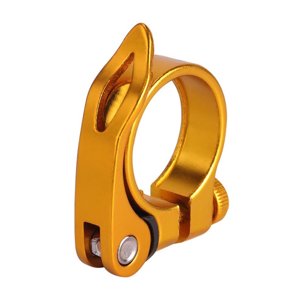 

Aluminium Alloy Bike Seat Clamp 31.8/34.9mm Seatpost Clamp New Bicycle Seatpost Clamps Cycling 34.9mm Gold