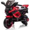 Motocicletta Elettrica per Bambini 6V, Giocattolo Auto Elettrica da Guidare con Ruotine di Supporto, Faro Funzionante, Clacson e Musica, per Bambini e Bambine 3-6 Anni
