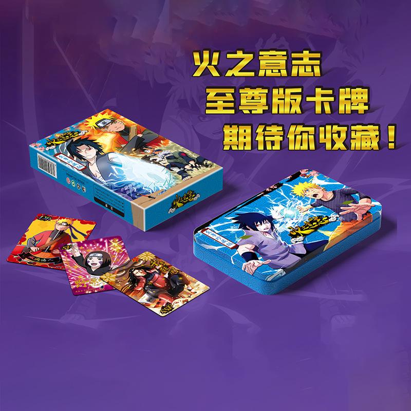 Naro Uto Cards Premium Thick Metal Inlay Foil Stamped Collectible Trading Cards | Anime Gift for Fans