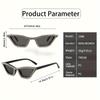 1PC Rhinestone Sunglasses Party Glasses Cat eye Sunglasses Cat eye Glasses Eyewear for Women Men Bar sunglasses