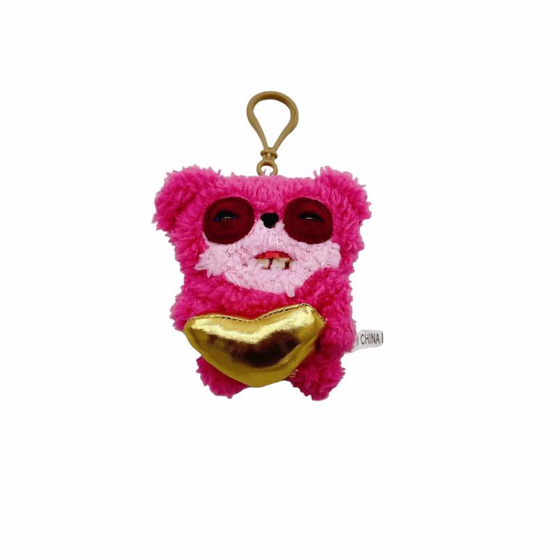 Big Fuggler Teeth Monster Plush Keychain Toy Cartoon Design Children Use Gift