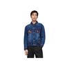 Evisu Exotic Seagull Embroidery Reversible Denim Jacket Men Jacket Denim-Blue 2ESHTM1DJ706LF