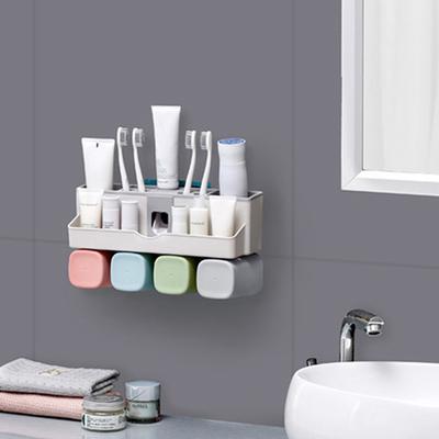 Fashion Household Bathroom Accessories Set Wall Mounted Toothbrush Holder Toothpaste Dispenser With At A Low S On Joom E Commerce Platform - Wall Mounted Bathroom Accessories Sets Fashion Household Bathroom Accessories Set Wall Mounted Toothbrush Holder Toothpaste Dispenser With At A Low S On Joom E Commerce Platform - Wall Mounted Bathroom Accessories Sets