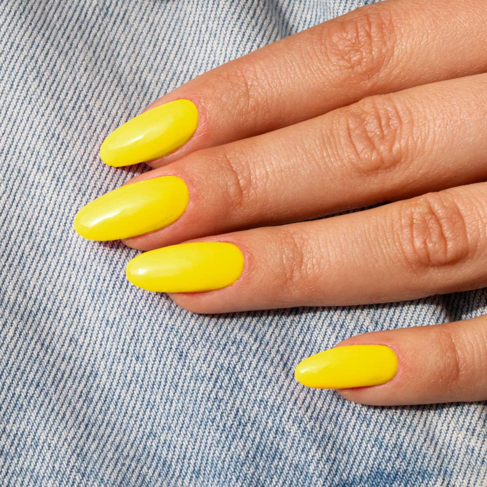 Lakier Hybrydowy Led/Uv Gel Polish Molly Nails Neons Nr 71 Yellow Light Hema/Di-Hema Free 8G