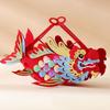 Non-Woven Fabric Dragon Boat Festival Fish Lantern Chinese Style Fish Shape Storage Basket  DIY