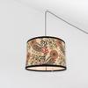 ABOOFAN Bamboo Lamp Shade Flower Pattern Chandelier Lamp Cover Light for Floor Table