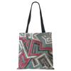 Abstract Art Print Shopping Bags Women Folding Reusable Customize Tote Shoulder Bag Canvas Casual Groceries Handbags 2022