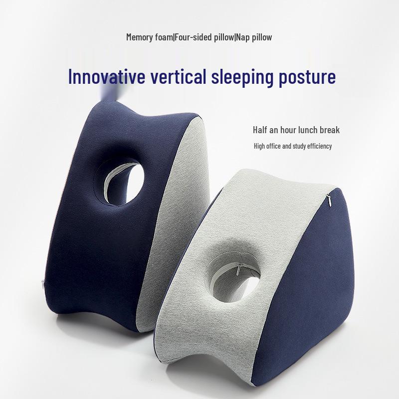 Memory Foam Wrap-Around Nap Pillow for Office and Student Use